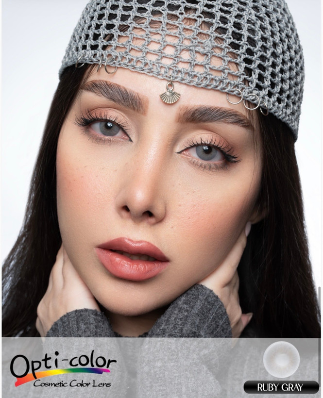لنز تماسی طبی رنگی برند اپتی کالر